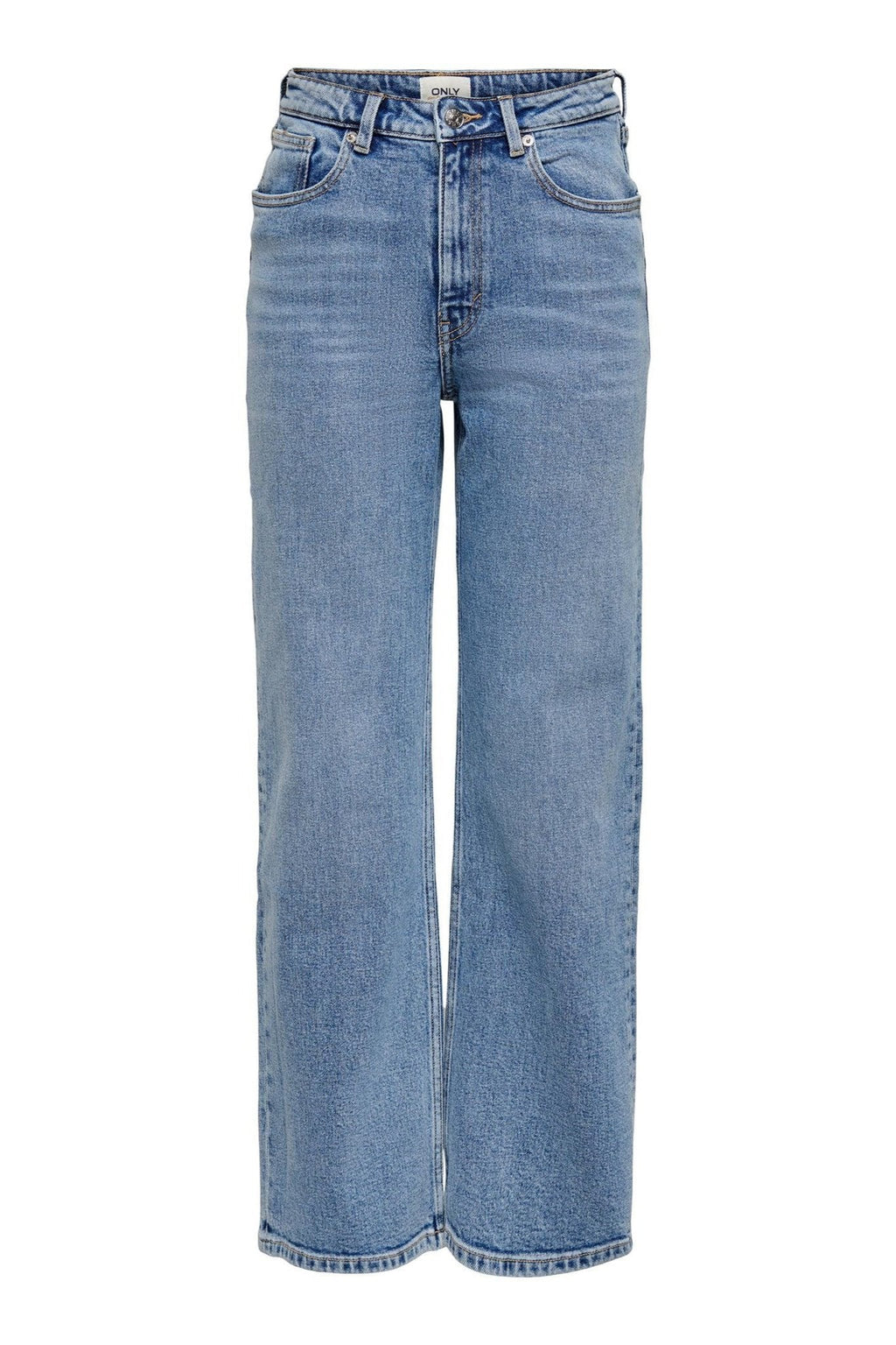 Jean juteux (jambe large) - bleu denim