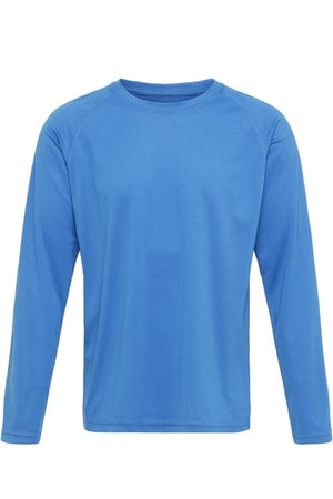 T-shirt d'entraînement à manches longues - bleu