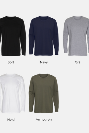 Basic T-shirt à manches longues - Forme de package (3 pc.)