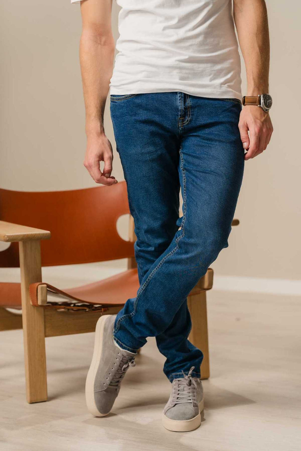 The Original Performance Jeans (Slim) - Denim bleu moyen