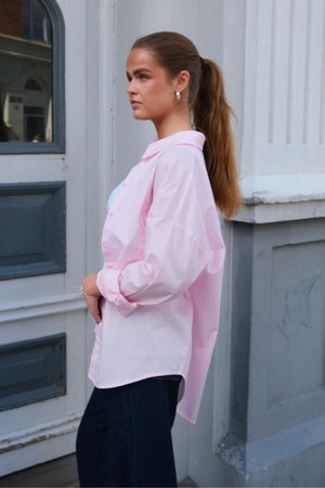 Clara Oversized Chemise - rose
