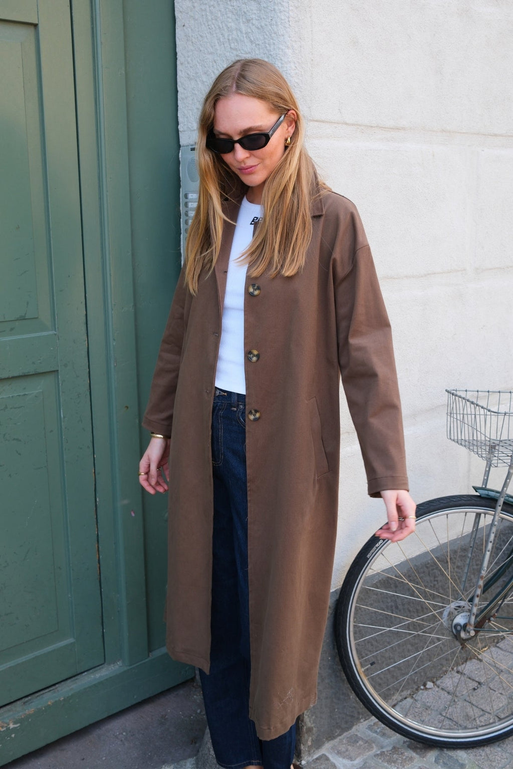 Carla Trenchcoat - Brown
