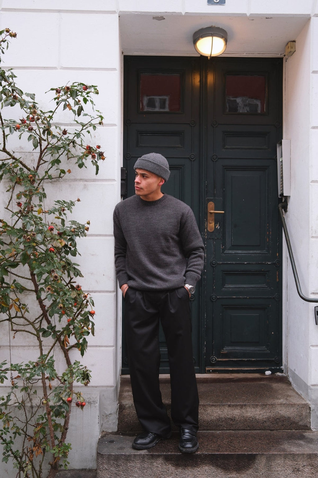 Easton Knit - Dark Grey