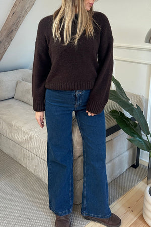 Jean large Miley - Bleu moyen