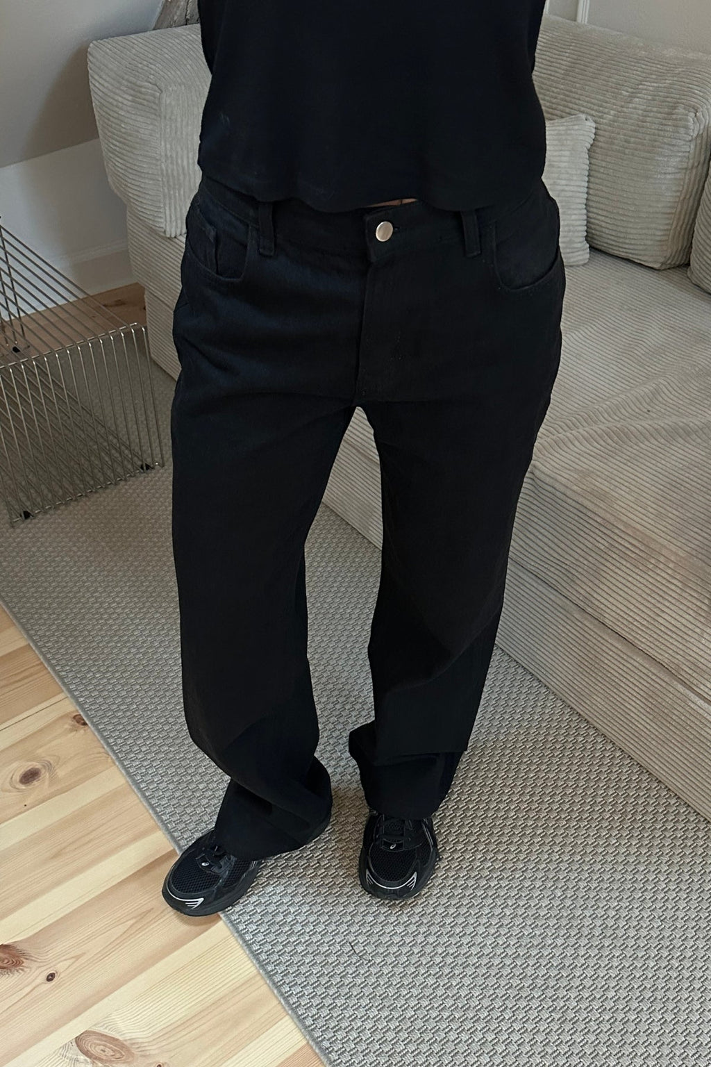 Jean ample Erica - Noir