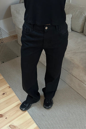 Jean ample Erica - Noir