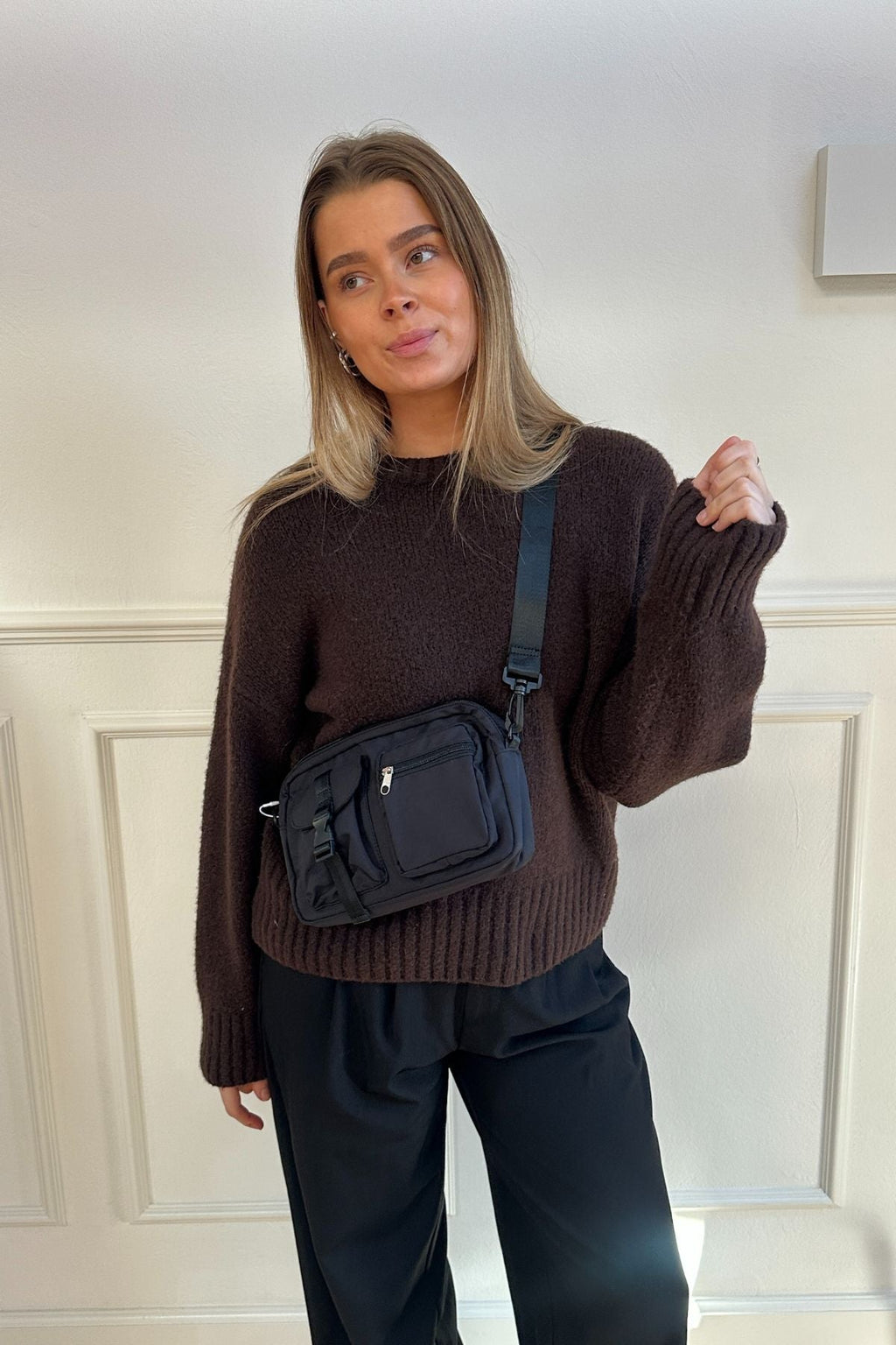 Sac à Bandoulière Bunha - Noir