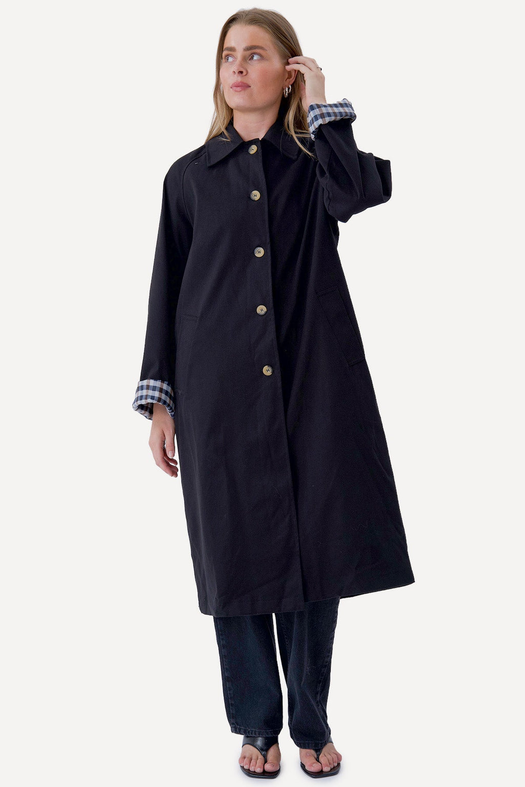 Livia Trenchcoat - Black