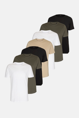Long T-shirt – Package Deal (7 pcs.)