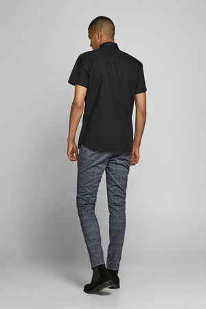Marco Phil Pants - Dark Gray Checkered