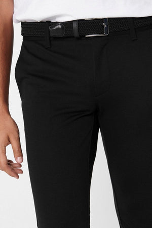 Mark Pants - noir (pantalon extensible)