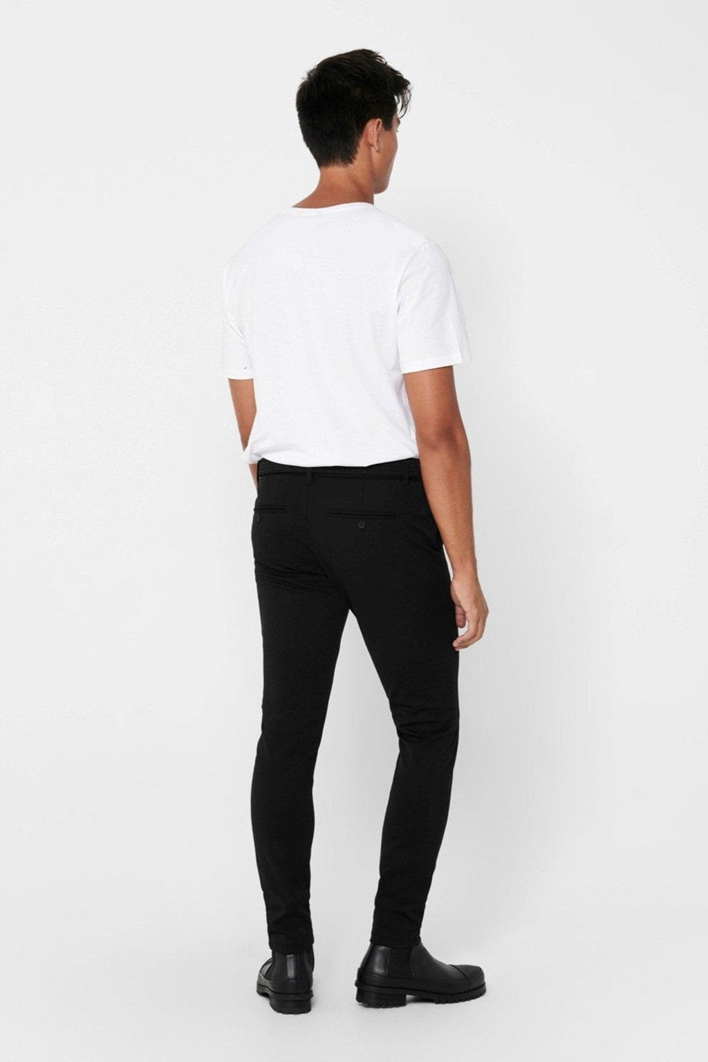 Mark Pants - noir (pantalon extensible)