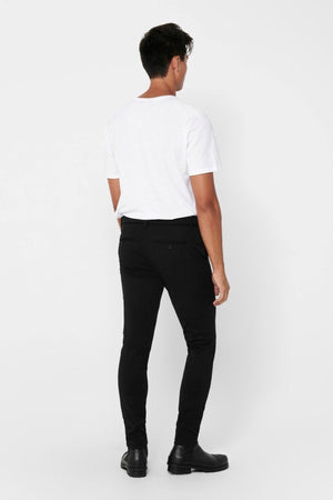 Mark Pants - noir (pantalon extensible)