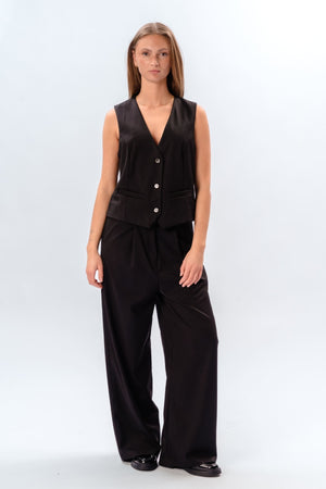Nadia gilet et pants (Black) - Forme de package