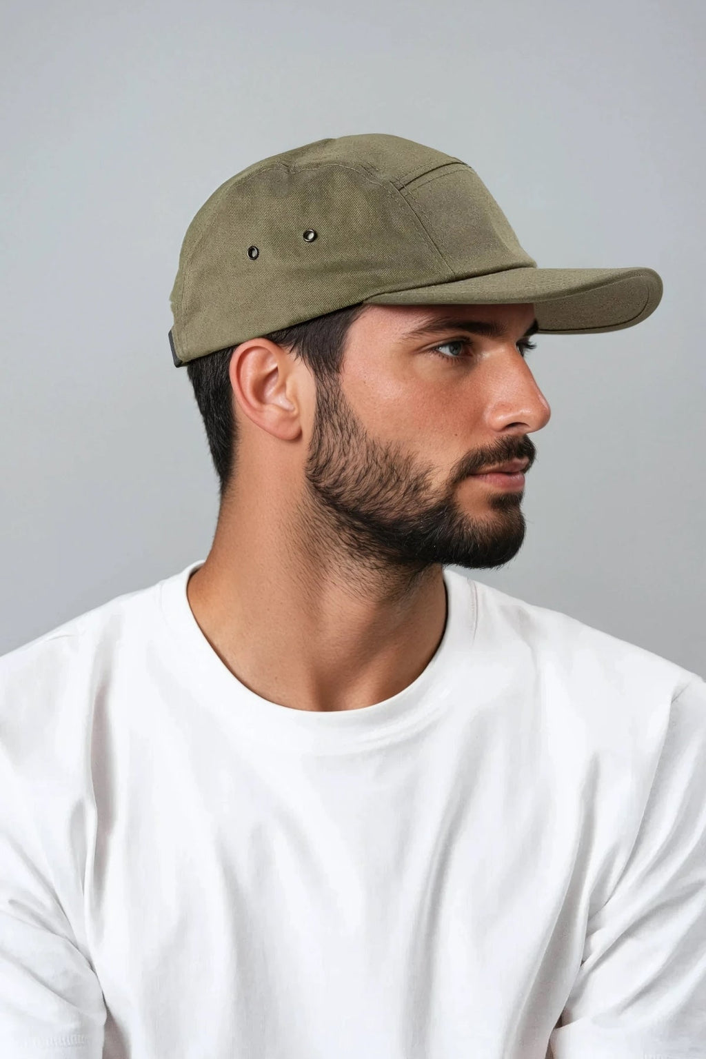 Casquette 5 panneaux - Olive