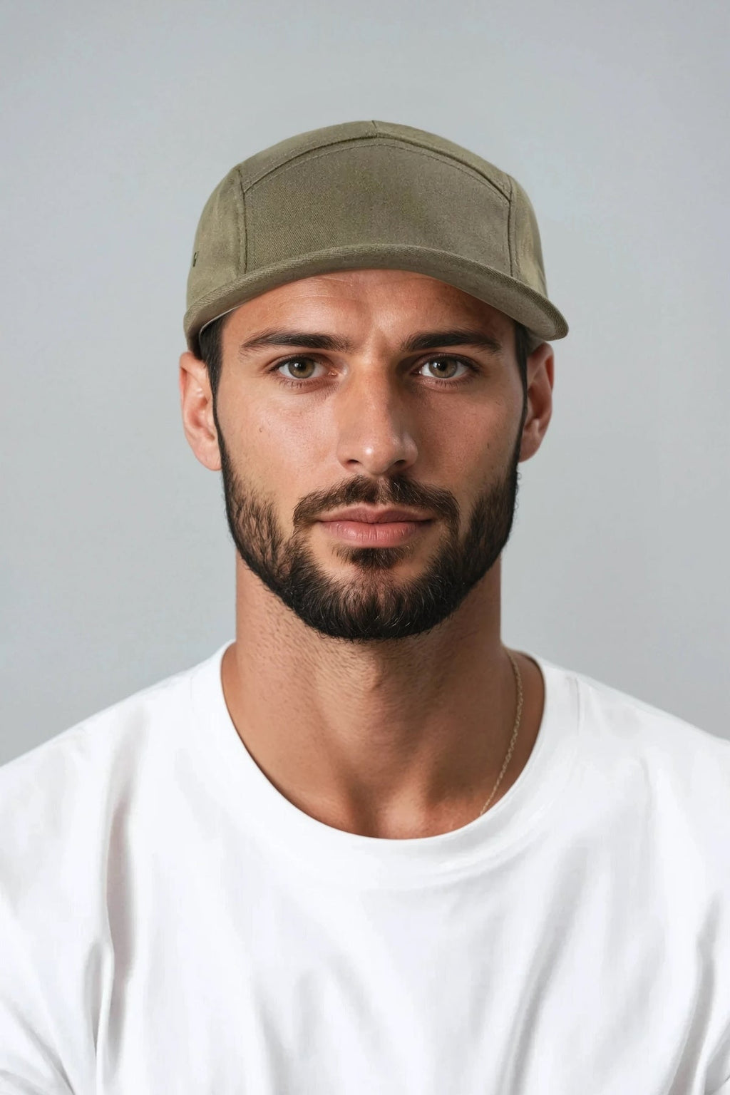 Casquette 5 panneaux - Olive