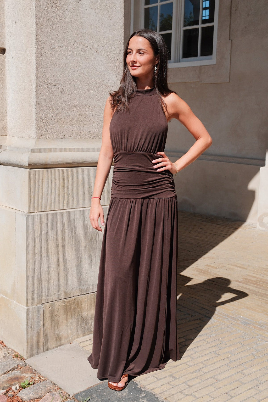 Robe Olivia - Marron