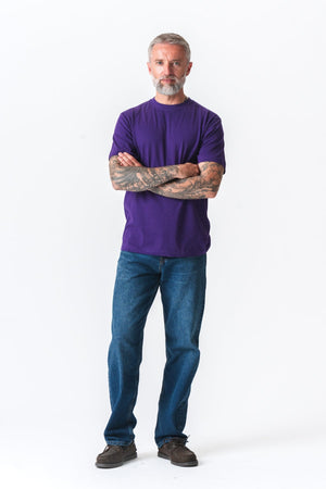 T-shirt surdimensionné - violet