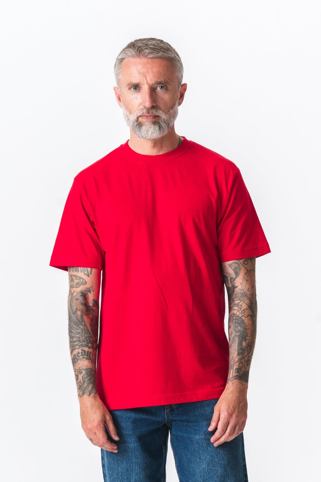 T-shirt surdimensionné - le rouge du Danemark