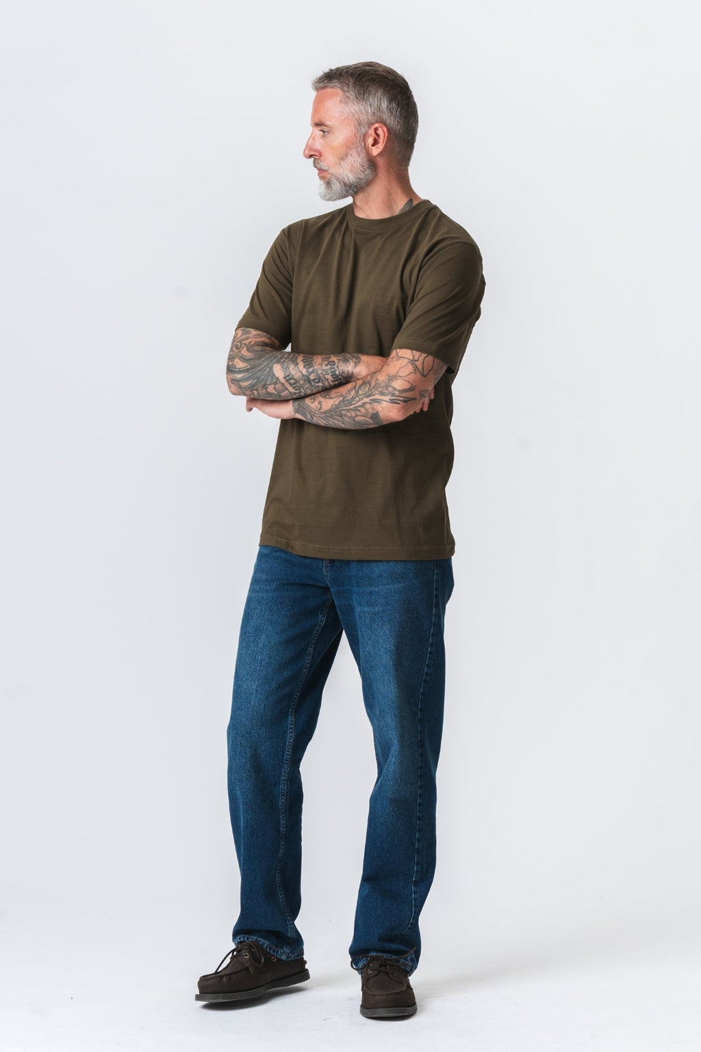Oversized T-shirt - Olive