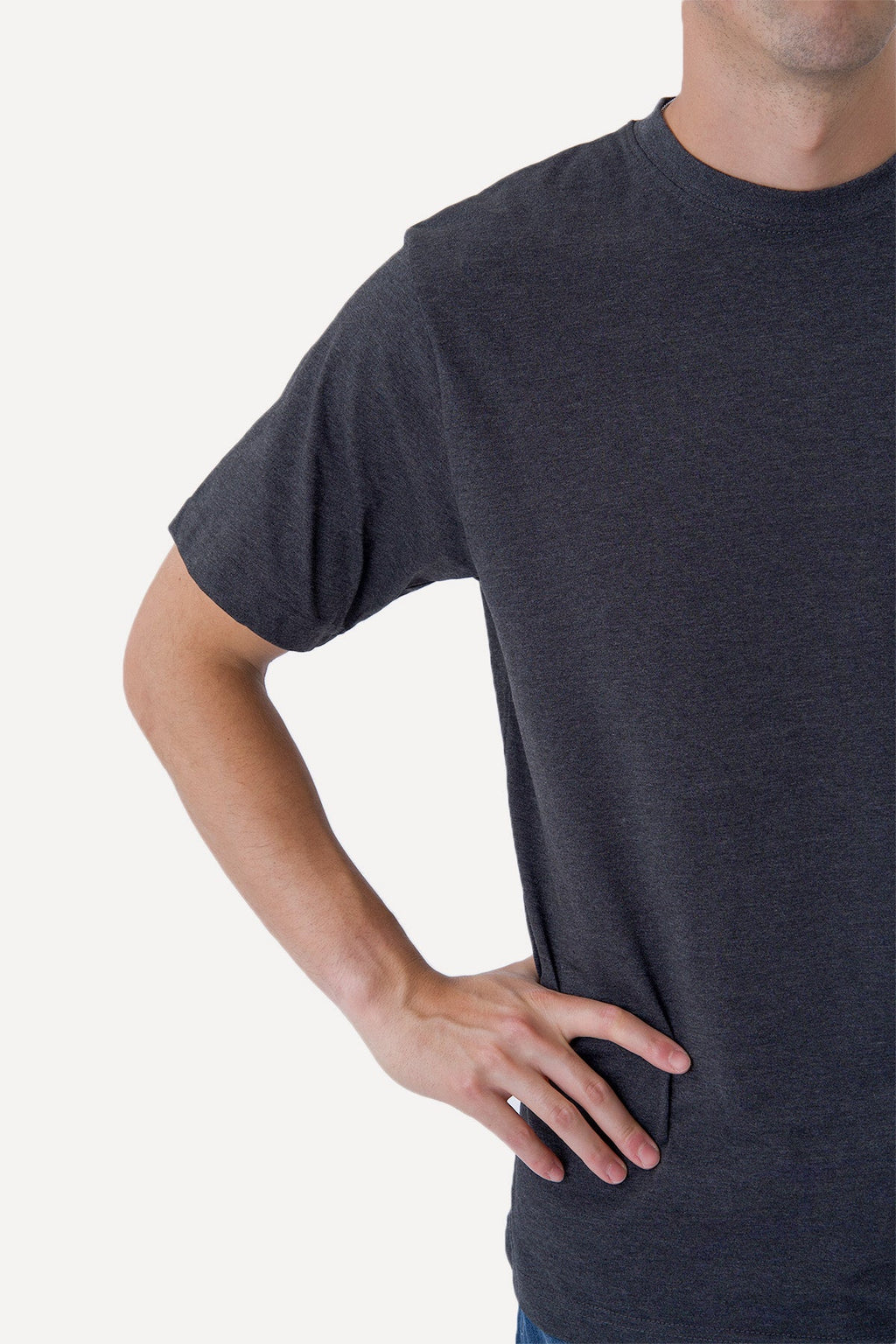 T-shirt surdimensionné - gris foncé