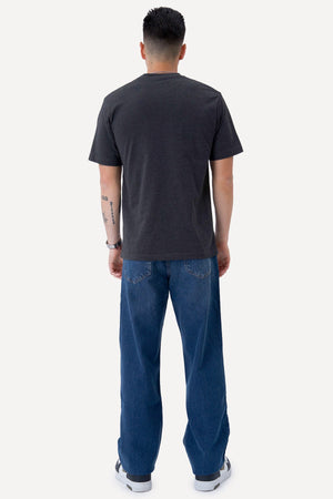T-shirt surdimensionné - gris foncé