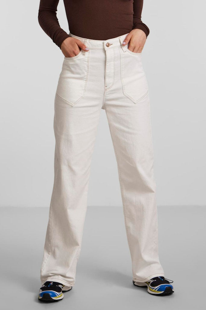Jeans Noah Ultra High-Waist - blanc