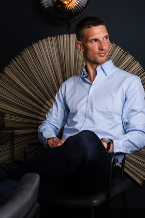 The Original Performance Chemise ™ ️ - bleu clair / blanc