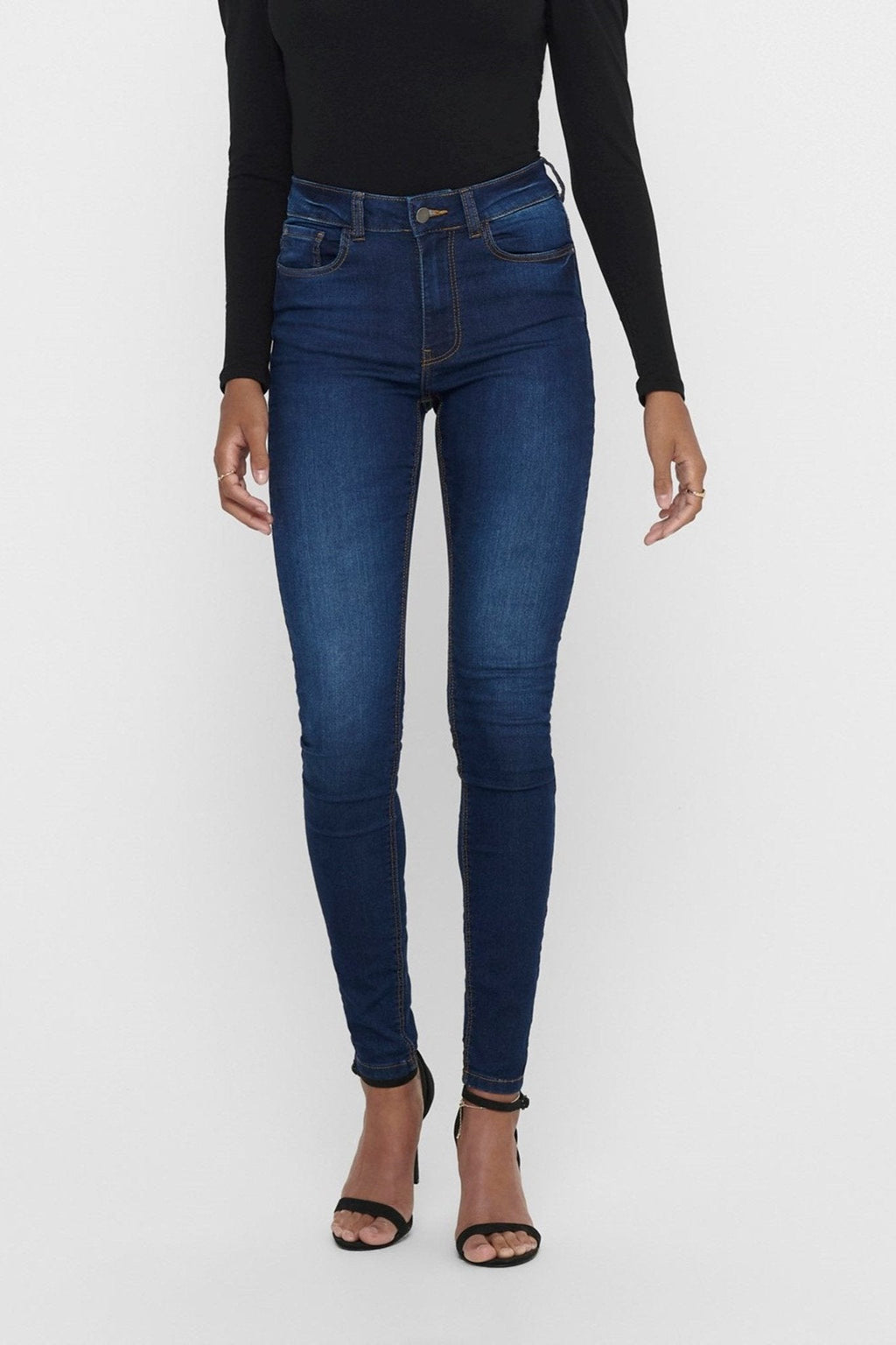 Jeans de performance - Blue Denim (High-Waist)