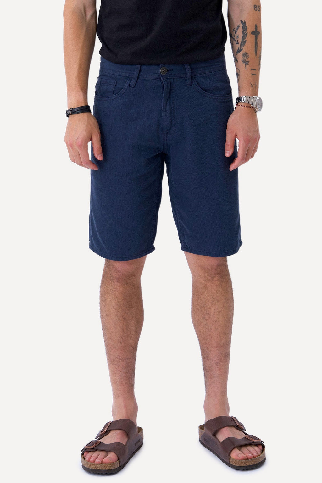 Philip denim Shorts - Marine
