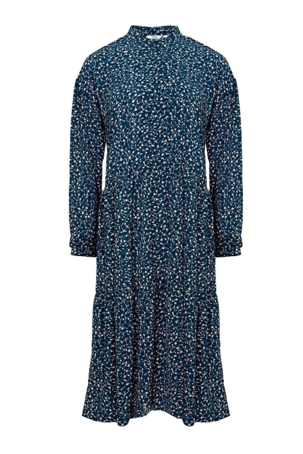 Robe Sara à manches longues - vert