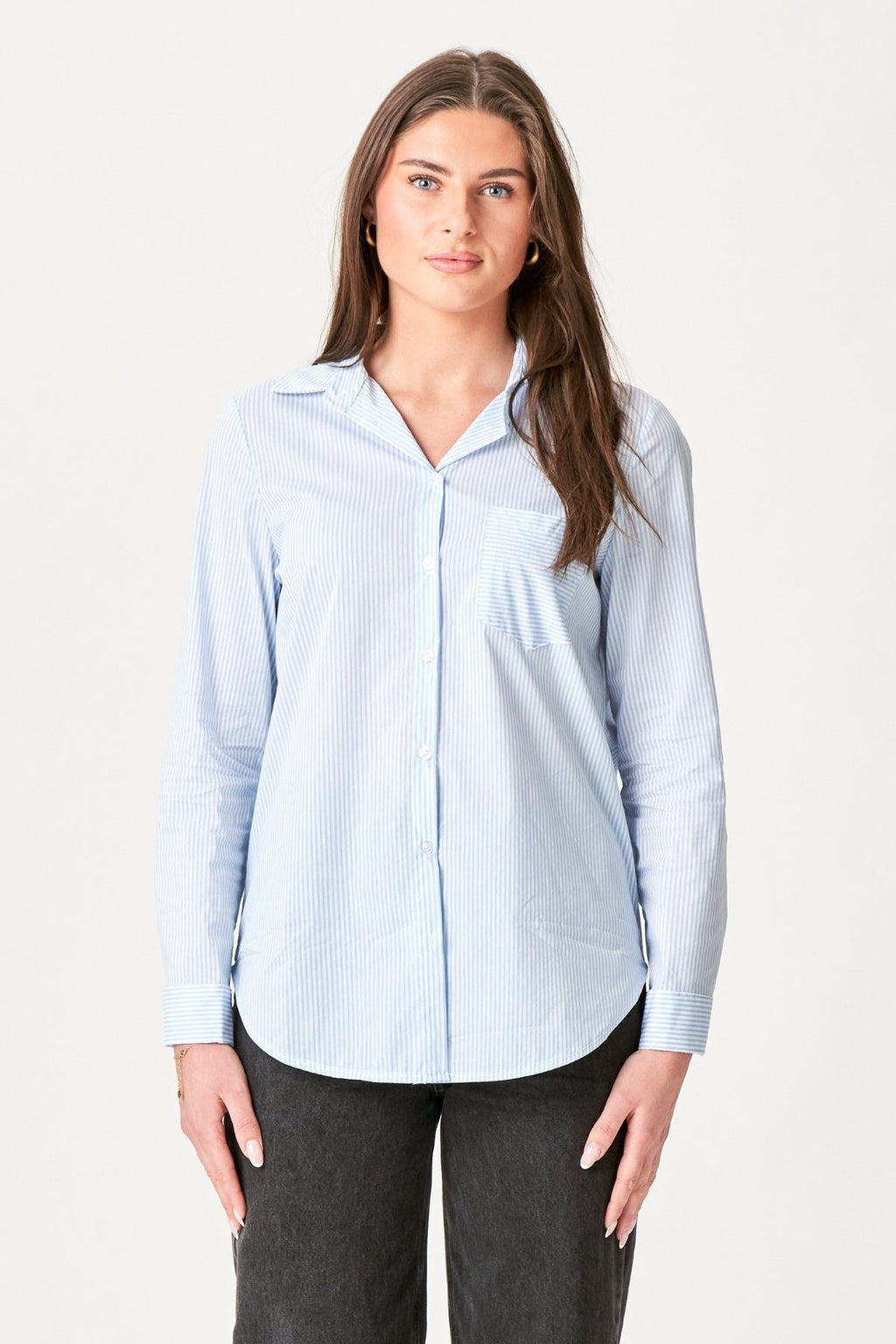 Sophia Shirt - Light blue