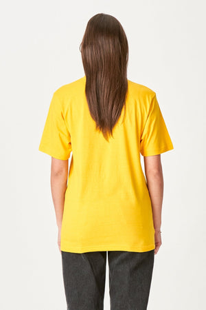 T-shirt surdimensionné - Jaune
