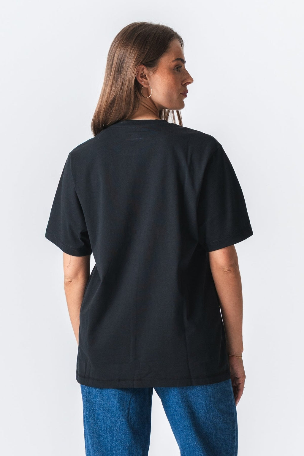 T-shirt BoxFit - noir