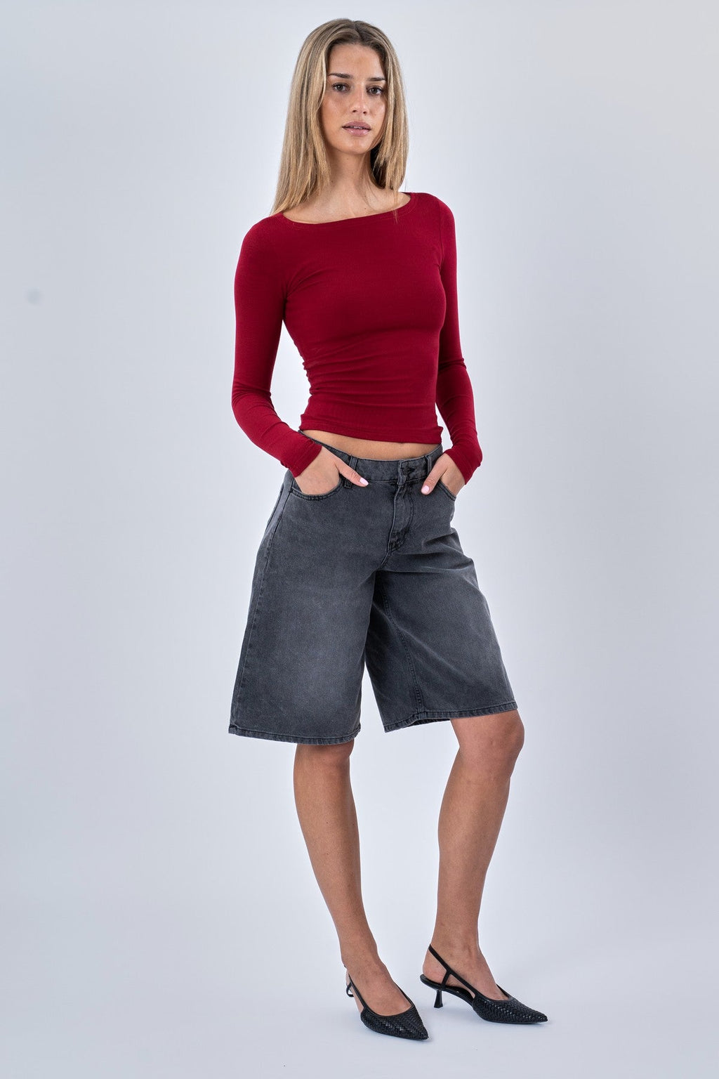 Cassandra Blouse - Bourgogne