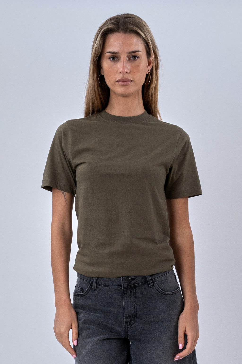 Boyfriend Tee - Army Green