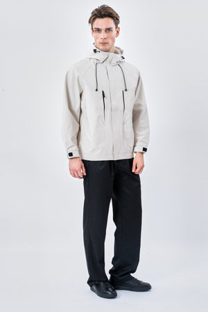 Asher Short Jacket - Light Beige