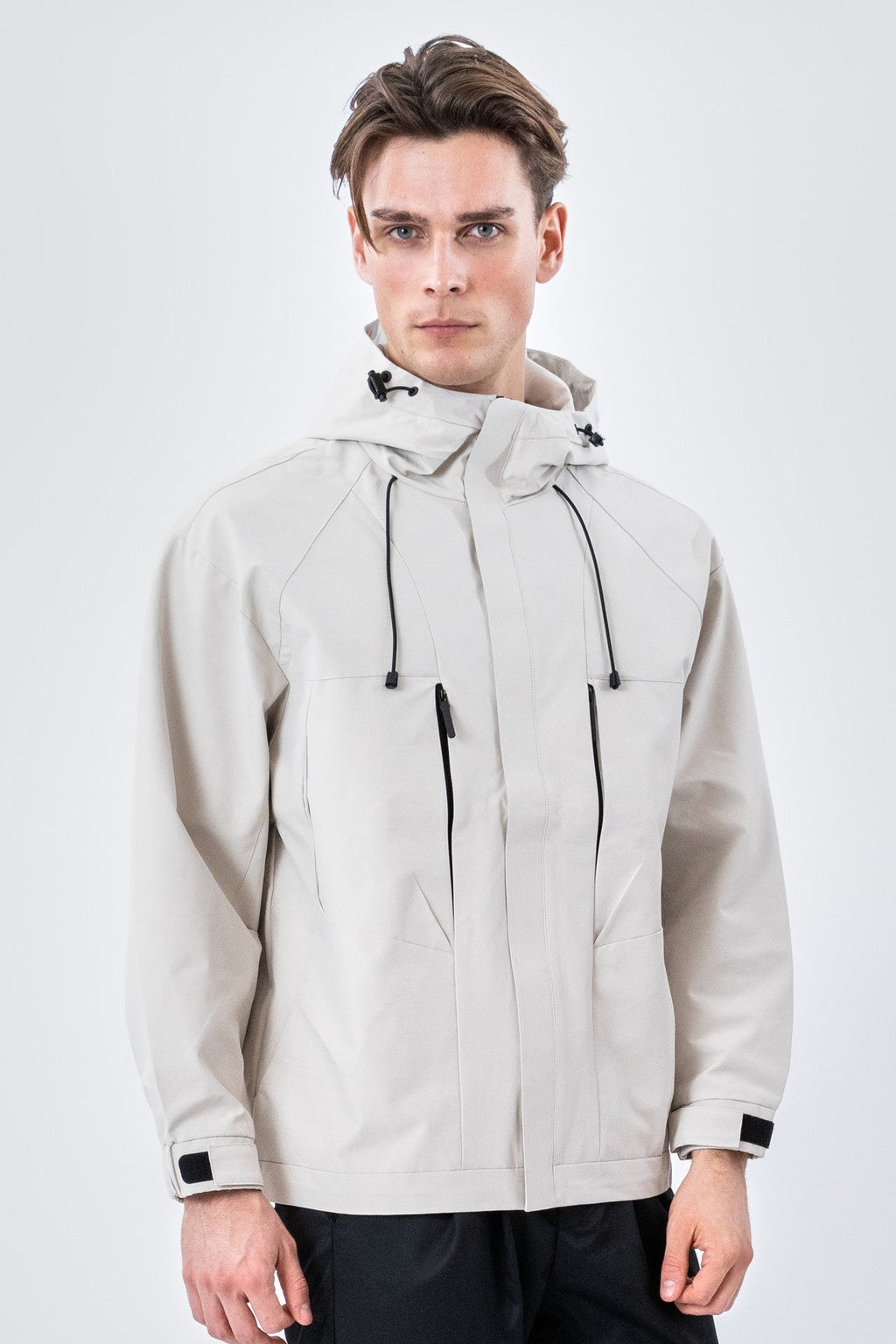 Asher Short Jacket - Light Beige