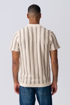 Pulpose à rayures - Sable