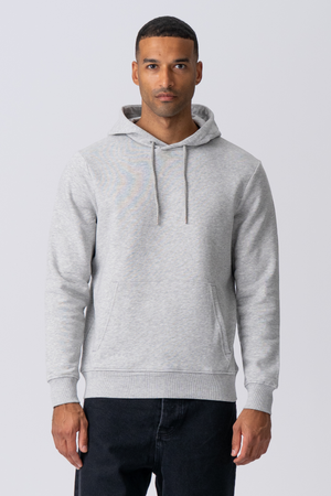 Sweatshirt à capuche - Gris cendré