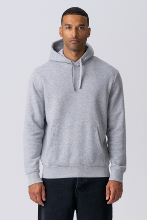 Sweat à capuche essentiel - Gris Mélange