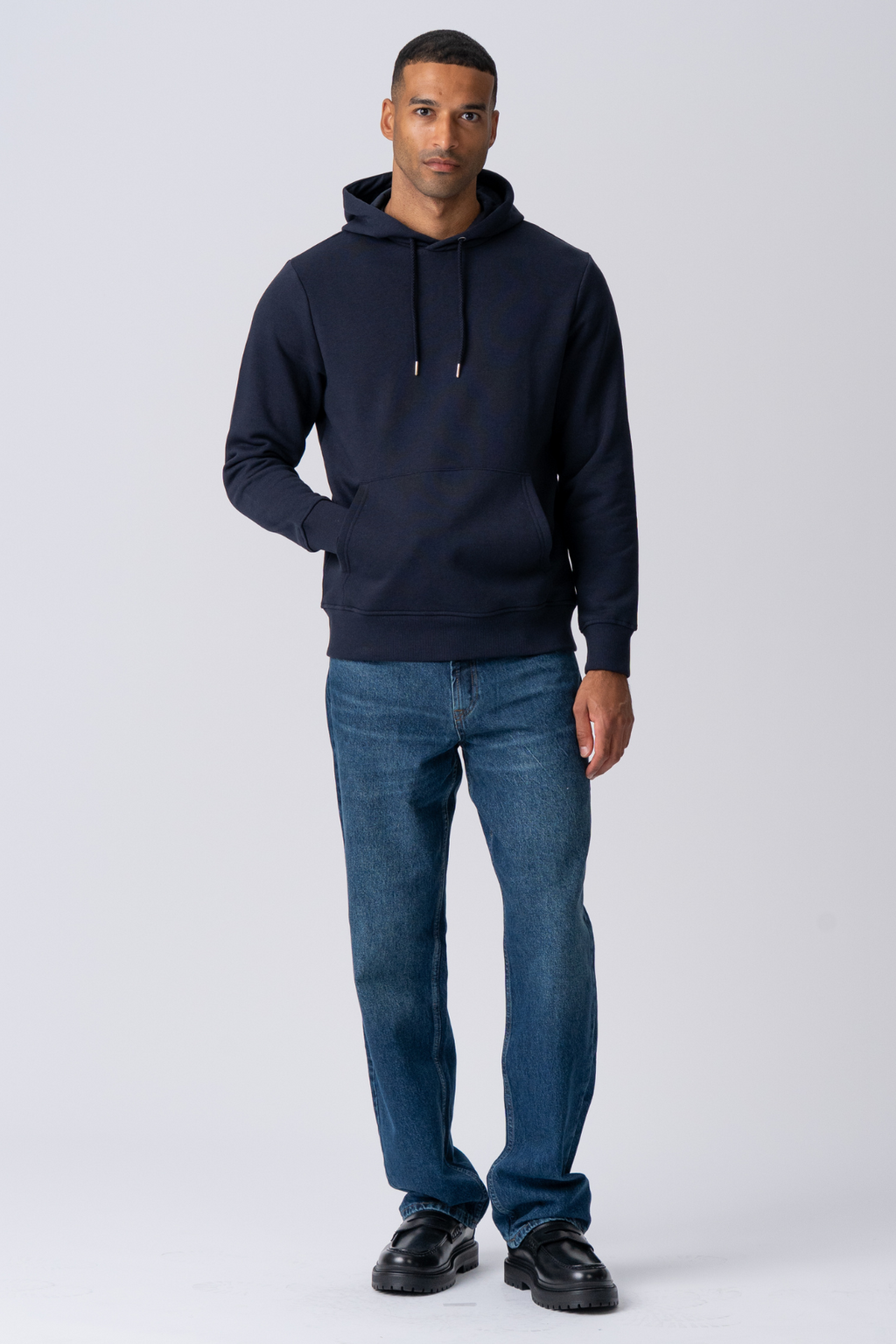Sweatshirt à capuche - Marine