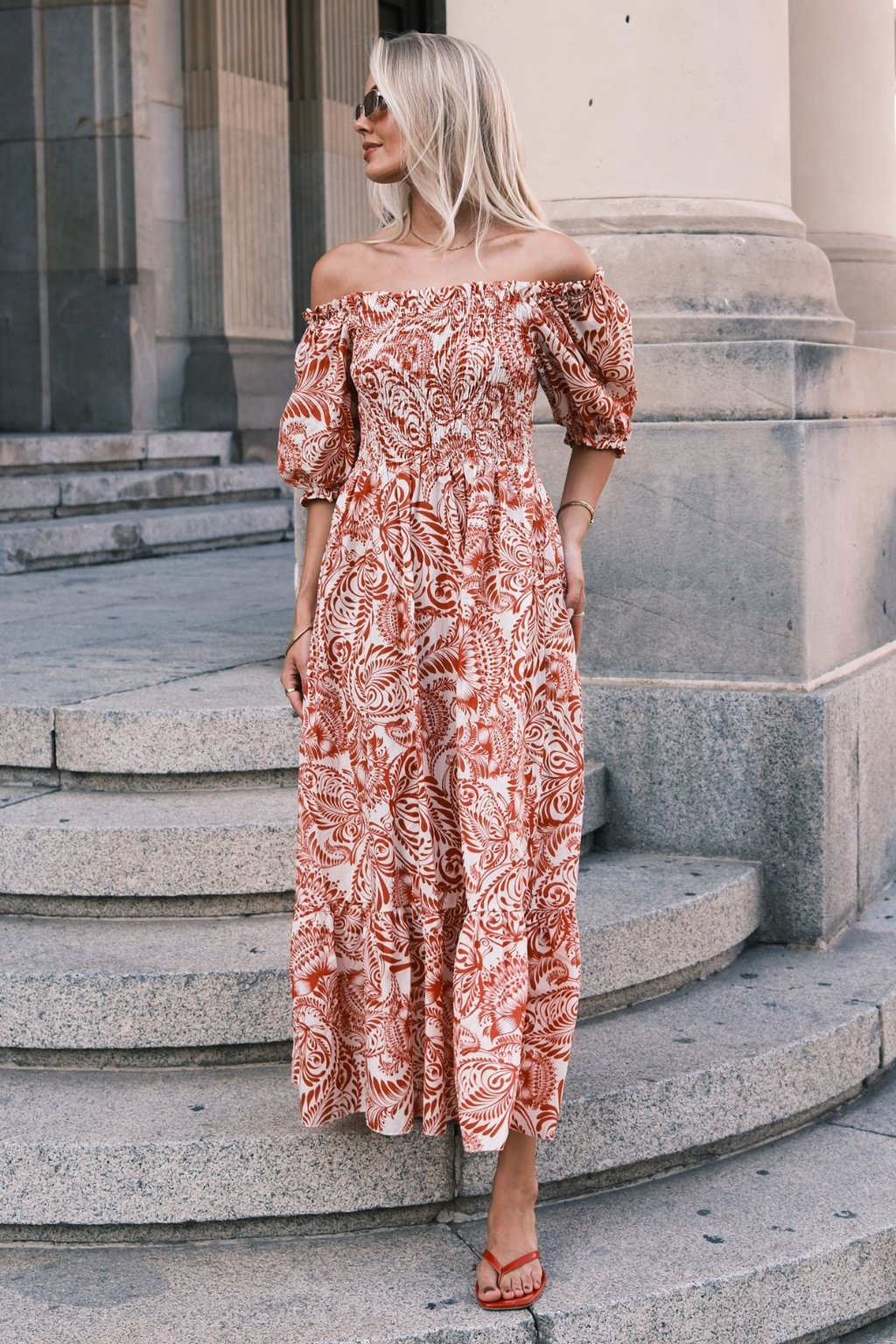 Lia Dress - Red
