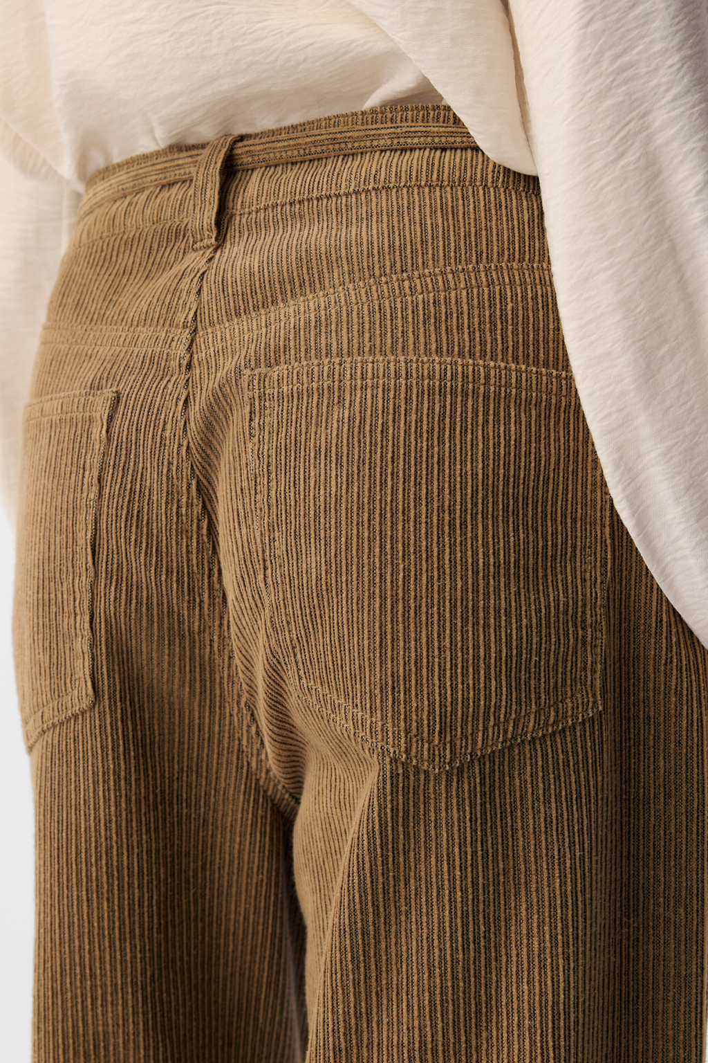 Moji Alima large jean - Tannin Black