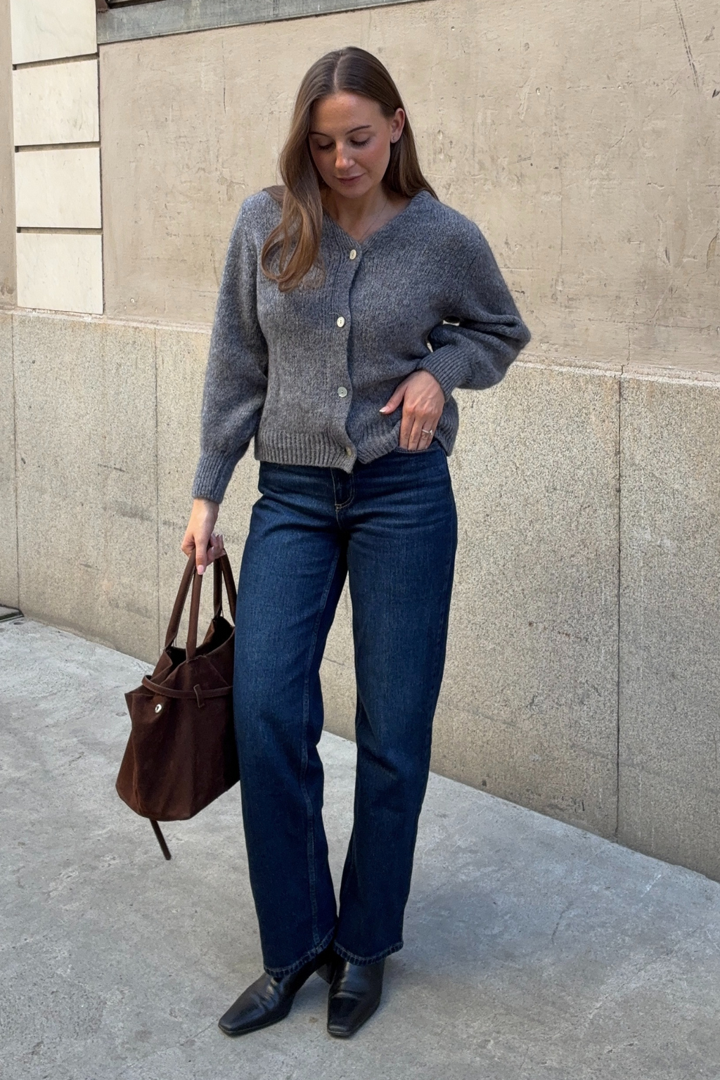 Cardigan Anna - Gris Foncé