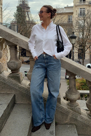 Boyfriend Oxford Shirt - White