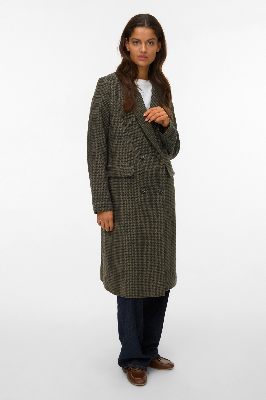 Bristol long manteau - feuille de raisin