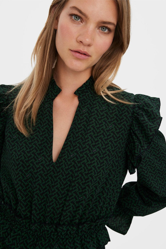 Vienna Calf Dress - Greener Pastures