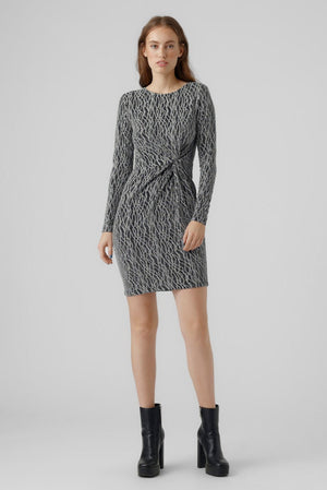 Kanz Mini Kjole - Silver Lurex