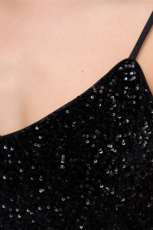 Robe courte Hoka - noir